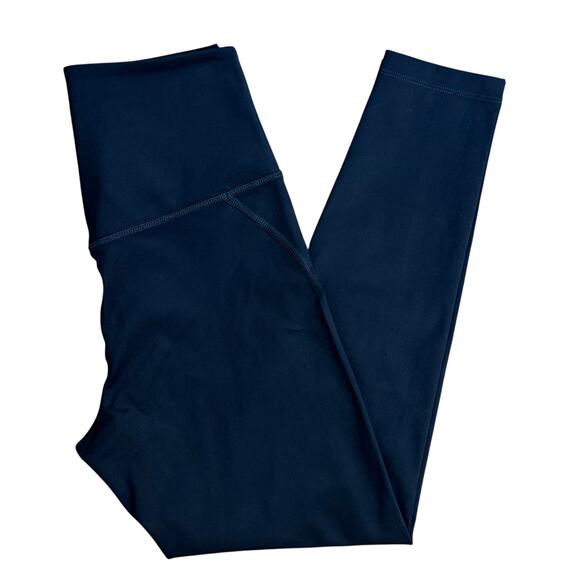 Girlfriend Collective High-Rise Compressive Leggings Blue Fitness Yoga Sz Small - Picture 1 of 9